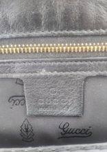 Load image into Gallery viewer, Gucci Black Leather and Coated Canvas Large Dialux Queen Tote 189883 204991