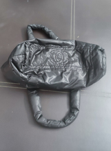 Load image into Gallery viewer, Chanel Coco Cocoon Nylon Tote Bag Black Red