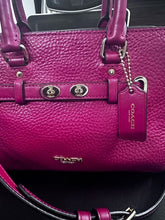 Load image into Gallery viewer, Coach F37635 Mini Blake Carryall Pebble Leather Crossbody NWOT