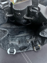 Load image into Gallery viewer, Dior Black Lizard Leather Chri Chri Tote 14-BO-0170