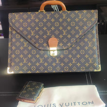 Load image into Gallery viewer, RETRO LOUIS VUITTON BRIEFCASE with Wallet