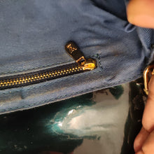 Load image into Gallery viewer, Original Louis Vuitton nuit (dark) green Pochette Sobie Clutch Bag AR2021