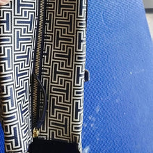 Load image into Gallery viewer, TORY BURCH T logo allover zip top Tote