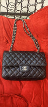 Load image into Gallery viewer, Vintage Chanel Timeless Classic Medium Double Flap Bag Caviar Leather