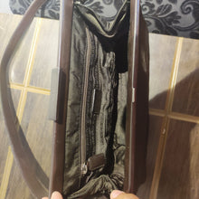 Load image into Gallery viewer, Authentic Prada black nylon frame top shoulder Bag