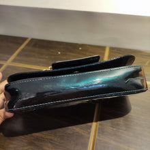 Load image into Gallery viewer, Original Louis Vuitton nuit (dark) green Pochette Sobie Clutch Bag AR2021
