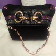 Load image into Gallery viewer, GUCCI Tom Ford Limited Edition crocodile Serpent Horsebit Embellished Clutch Bag - Rare 90476 213317