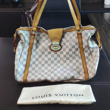 Load image into Gallery viewer, LOUIS VUITTON Stresa PM Damier Azur Shoulder Bag White HL3358