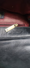 Load image into Gallery viewer, Vintage Chanel So Black Python Flap