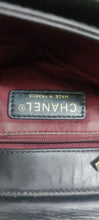 Load image into Gallery viewer, Vintage Chanel So Black Python Flap