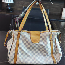 Load image into Gallery viewer, LOUIS VUITTON Stresa PM Damier Azur Shoulder Bag White HL3358