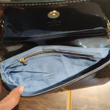 Load image into Gallery viewer, Original Louis Vuitton nuit (dark) green Pochette Sobie Clutch Bag AR2021