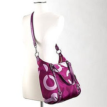 Load image into Gallery viewer, Coach Alexandra Snaphead Op Art Satchel Shoulder Tote Bag 15530 Handbag