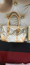 Load image into Gallery viewer, Authentic Louis Vuitton Damier Azur Berkeley Hand Bag FL0023