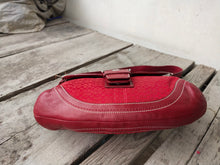 Load image into Gallery viewer, COACH Soho F10926 Red Canvas/Leather Hobo Bag