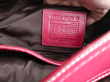 Load image into Gallery viewer, COACH Soho F10926 Red Canvas/Leather Hobo Bag