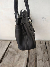 Load image into Gallery viewer, Coach Penelope Pebbled Satchel F14686 Black Leather Shoulder Bag