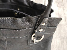Load image into Gallery viewer, Coach Penelope Pebbled Satchel F14686 Black Leather Shoulder Bag