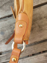 Load image into Gallery viewer, Alviero Martini 1A Classe Geo Classic Coated Canvas Leather Strap Shoulder Bag