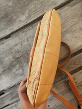 Load image into Gallery viewer, Alviero Martini 1A Classe Geo Classic Coated Canvas Leather Strap Shoulder Bag