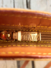 Load image into Gallery viewer, Alviero Martini 1A Classe Geo Classic Coated Canvas Leather Strap Shoulder Bag