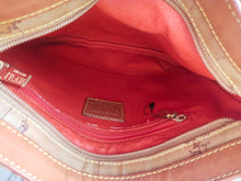 Load image into Gallery viewer, Alviero Martini 1A Classe Geo Classic Coated Canvas Leather Strap Shoulder Bag