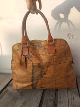 Load image into Gallery viewer, ALVIERO MARTINI 1A CLASSE 1a Prima Classe - Geo Printed Top Zip Tote Bag