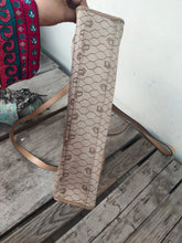 Load image into Gallery viewer, Christian Dior Vintage Beige Honeycomb Shoulder Bag
