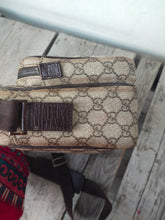 Load image into Gallery viewer, Gucci Gg Monogram 114531 205011 Brown Coated Canvas Cross Body Bag