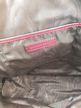 Load image into Gallery viewer, Brooks Brothers Nwot Dome Leather Red Blue Canvas Satchel