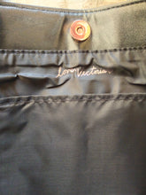 Load image into Gallery viewer, Victoria's Secret Black 2018 Limited Edition Faux Leather Fringe Tote Bag