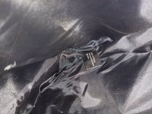 Load image into Gallery viewer, Victoria's Secret Black 2018 Limited Edition Faux Leather Fringe Tote Bag