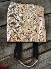 Load image into Gallery viewer, Victoria's Secret Rose Gold Chevron Tote