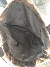 Load image into Gallery viewer, Victoria's Secret Rose Gold Chevron Tote