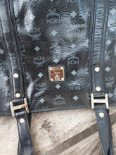 Load image into Gallery viewer, MCM Visetos black big size shopper tote