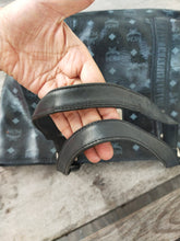 Load image into Gallery viewer, MCM Visetos black big size shopper tote