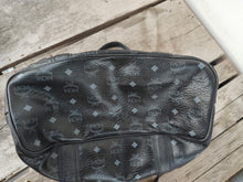 Load image into Gallery viewer, MCM Visetos black big size shopper tote