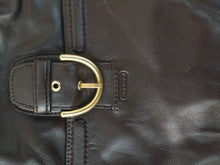 Load image into Gallery viewer, Coach Handbag Leather Campbell Belle Mahogany Carryall F24961