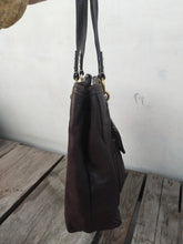 Load image into Gallery viewer, Coach Penelope Creed #b1282-f19264 Brown Leather Tote