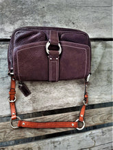 Load image into Gallery viewer, COACH 8A41 Chelsea BROWN Pebbled Leather Shoulder Handbag Satchel Purse Hobo