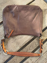 Load image into Gallery viewer, Shoulder Chelsea ~ Pebbled Zip Top #8e98 Brown Leather Hobo Bag
