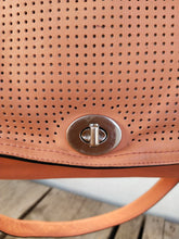 Load image into Gallery viewer, COACH LEGACY PERFORATED LEATHER 22386 2Way Handbag Ladies Pink Leather Satchel