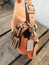Load image into Gallery viewer, COACH LEGACY PERFORATED LEATHER 22386 2Way Handbag Ladies Pink Leather Satchel