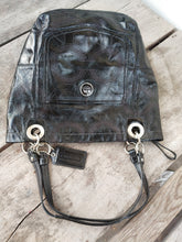 Load image into Gallery viewer, Coach Alex Patent Leather Tote 14265 Black