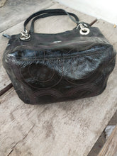 Load image into Gallery viewer, Coach Alex Patent Leather Tote 14265 Black