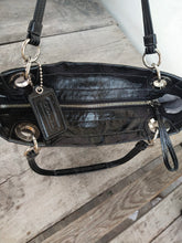 Load image into Gallery viewer, Coach Alex Patent Leather Tote 14265 Black