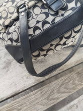 Load image into Gallery viewer, Coach Signature Hampton Flap Bag F12644 Satchel