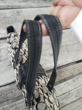 Load image into Gallery viewer, Coach Signature Hampton Flap Bag F12644 Satchel