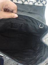 Load image into Gallery viewer, Coach Signature Hampton Flap Bag F12644 Satchel