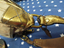 Load image into Gallery viewer, Coach Hobo Special Limited Edition Signature E04U 1495 Metallic Gold